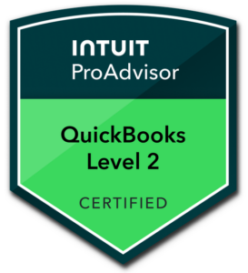 QuickBooks Level 2 Certified